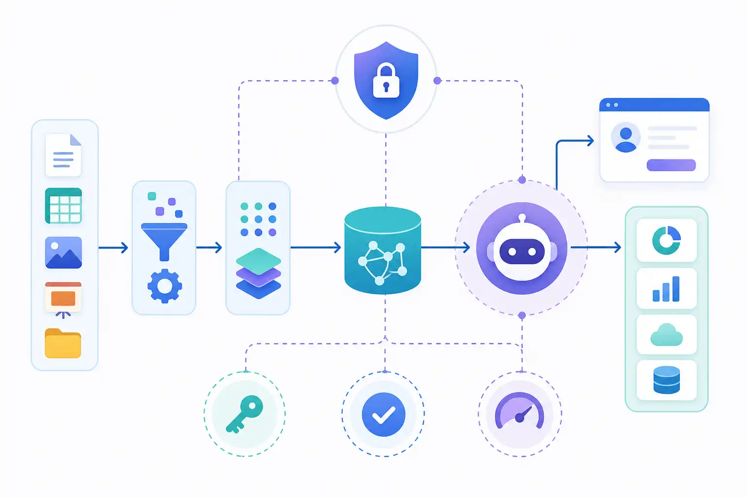 Infografik zu Azure AI Foundry lernen: RAG-Anwendungen und KI-Agenten sicher entwickeln (KI-generiert)